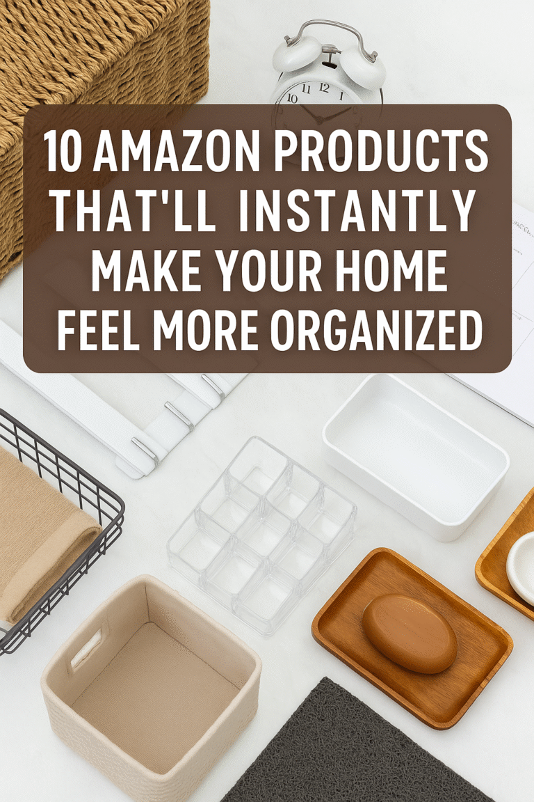 10 Amazon Products That’ll Instantly Make Your Home Feel More Organized