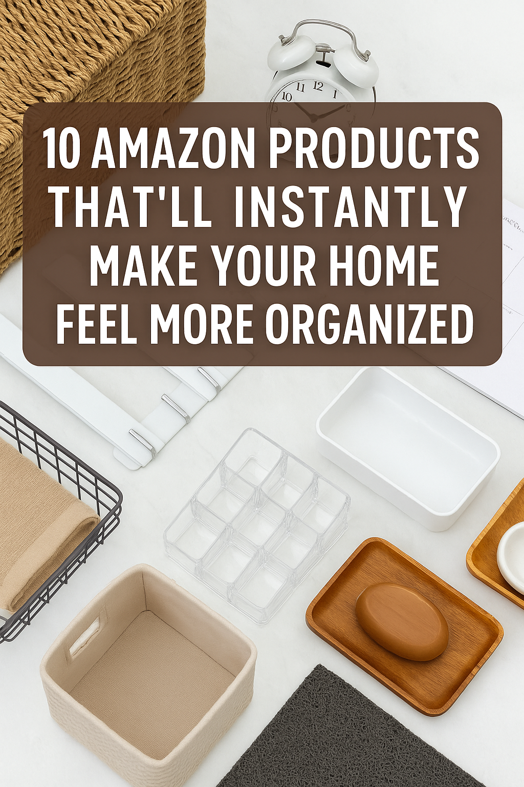 10 Amazon Products That’ll Instantly Make Your Home Feel More Organized